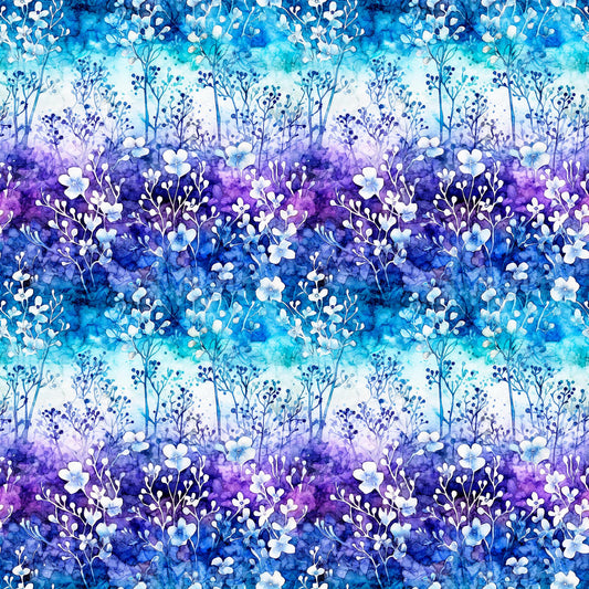 Image of the Fantasia Floral Ombre Multi quilting cotton fabric by Dan Morris for QT Fabrics. Features ombre flowers on a multi background.
Cute Little Fabric Shop