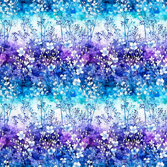 Image of the Fantasia Floral Ombre Multi quilting cotton fabric by Dan Morris for QT Fabrics. Features ombre flowers on a multi background.
Cute Little Fabric Shop