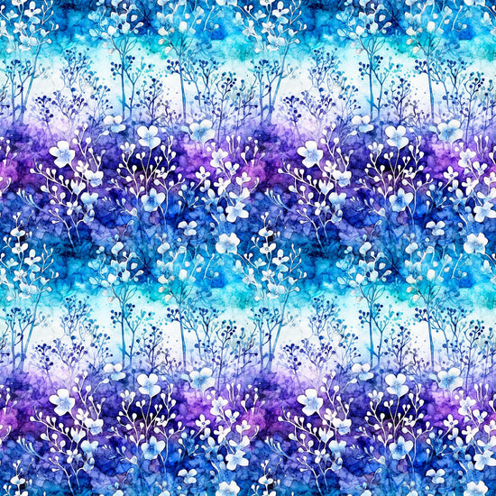 Image of the Fantasia Floral Ombre Multi quilting cotton fabric by Dan Morris for QT Fabrics. Features ombre flowers on a multi background.
Cute Little Fabric Shop