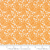 Image of the Raspberry Summer Blossoms Apricot quilting cotton fabric by Sherri & Chelsi for Moda Fabrics. Features flowers on a yellow background. Cute Little Fabric Shop