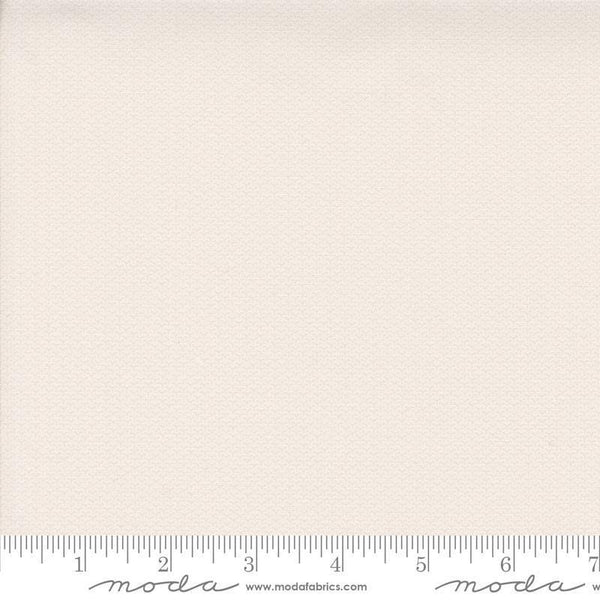 Image of the Itty Bitty Background Gatherings Diamond Off White quilting cotton fabric by Moda Fabrics. Features diamonds on a cream background. Cute Little Fabric Shop