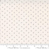 Image of the Itty Bitty Background Gatherings Tiny Grey quilting cotton fabric by Moda Fabrics. Features flowers on a gray background. Cute Little Fabric Shop