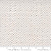 Image of the Itty Bitty Background Gatherings Starfield Grey quilting cotton fabric by Moda Fabrics. Features stars on a grey background. Cute Little Fabric Shop