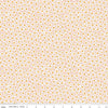 Image of the Floral Charms Daisies Blush quilting cotton fabric by Kelsey Carlson for Riley Blake Designs. Features flowers on a cream background. Cute Little Fabric Shop