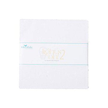 Image of the Lights On 2 5 inch Stacker by assorted RBD designers for Riley Blake Designs. Features low volume fabrics. 
Cute Little Fabric Shop