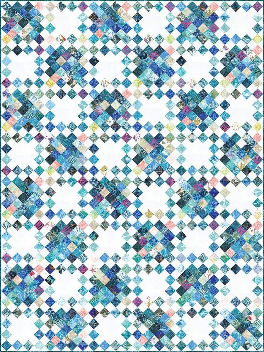 Image of the Picnic Plaid Quilt Pattern by Busy Hands Quilts for Riley Blake Designs. Features plaid patterns on a quilt. 
Cute Little Fabric Shop