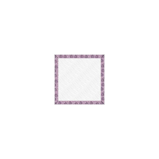 Image of the Lori Holt Piece & Plenty 7" Design Board Taffy by Riley Blake Designs. Features a purple bordered design board. 
Cute Little Fabric Shop