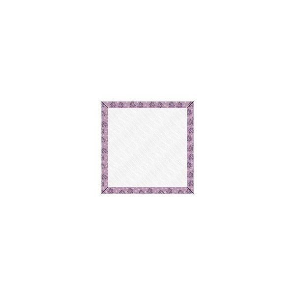 Image of the Lori Holt Piece & Plenty 7&quot; Design Board Taffy by Riley Blake Designs. Features a purple bordered design board. 
Cute Little Fabric Shop