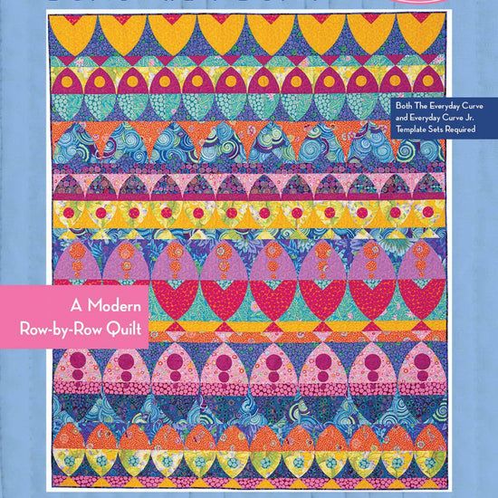 Image of the Bohemian Born quilt pattern by Everyday Stitches for Moda Fabrics. Features a busy bohemian quilt.
Cute Little Fabric Shop
