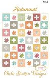 Image of the Autumnal quilt pattern Chelsi Stratton Designs for Moda Fabrics. Features a quilt with leaves and plus signs.
Cute Little Fabric Shop