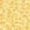 Image of the Hunny Bunny Honeycomb Blender Butter quilting cotton fabric by Morris Creative Group by QT Fabrics. Features honeycomb on a yellow background. Cute Little Fabric Shop