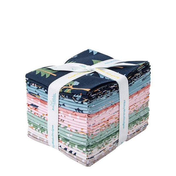 Image of the Forest Village fat quarter bundle by Little Forest Atelier for Riley Blake Designs. Features forest themed fabrics. 
Cute Little Fabric Shop