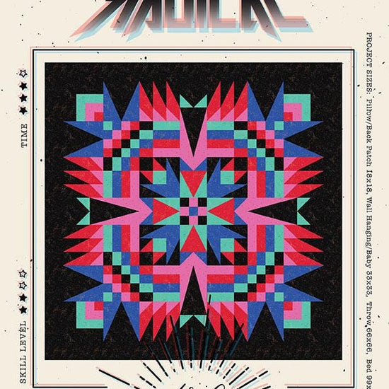 Image of the Radical quilt pattern by Taralee Quiltery by Moda Fabrics. Features an abstract pattern on a quilt.
Cute Little Fabric Shop