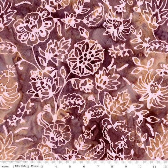 Image of the Expressions Batiks Victorian Garden Organza quilting cotton fabric by Riley Blake Designs. Features abstract patterns. 
Cute Little Fabric Shop