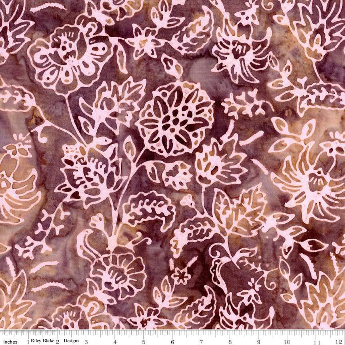 Image of the Expressions Batiks Victorian Garden Organza quilting cotton fabric by Riley Blake Designs. Features abstract patterns. 
Cute Little Fabric Shop