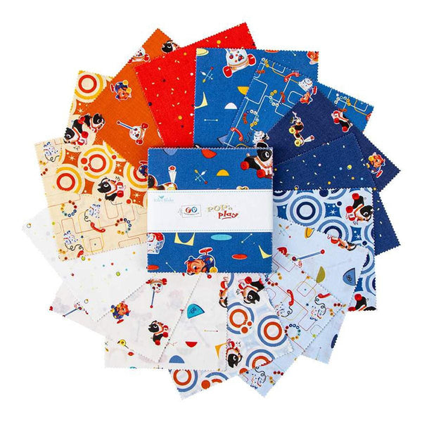 Image of the Pop n Play 5 inch stacker by Riley Blake Designs. Features Fisher Price toy fabrics. Official Licensed Products.
Cute Little Fabric Shop