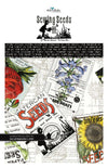 Image of the Sewing Seeds Storyboard for Riley Blake Designs. Features sewing and vintage themed fabrics.
Cute Little Fabric Shop