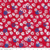 Image of the Expressions Batiks Let Freedom Reign Fireworks quilting cotton fabric by Riley Blake Designs. Features patriotic fabrics. 
Cute Little Fabric Shop