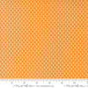 Image of the Raspberry Summer Beaded Apricot quilting cotton fabric by Sherri & Chelsi for Moda Fabrics. Features lines on a yellow background. Cute Little Fabric Shop