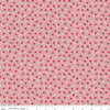 Stitch Bloom C10925 Coral - Riley Blake Designs - Floral Flowers Orange Pink - Lori Holt - Quilting Cotton Fabric