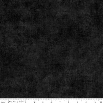 Shades Phantom - Riley Blake Designs - Black Semisolid - Quilting Cotton Fabric