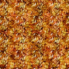 Image of the Wild Woods Foliage Orange quilting cotton fabric by Morris Creative Group for QT Fabrics. Features vines on a gold background. Cute Little Fabric Shop