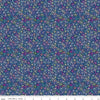 Image of the Vibrance Jacks Twilight quilting cotton fabric by Leslie Ryan for Riley Blake Designs. Features jacks on a blue background. Cute Little Fabric Shop