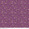 27" End of Bolt - Anne of Green Gables Stems C13854 Orchid - Riley Blake Designs - Floral Leaves - Quilting Cotton Fabric - Licensed Product