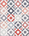 Image of the How They Shine Quilt Pattern by Melissa Corry for Riley Blake Designs. Features star quilt patterns on a quilt. 
Cute Little Fabric Shop