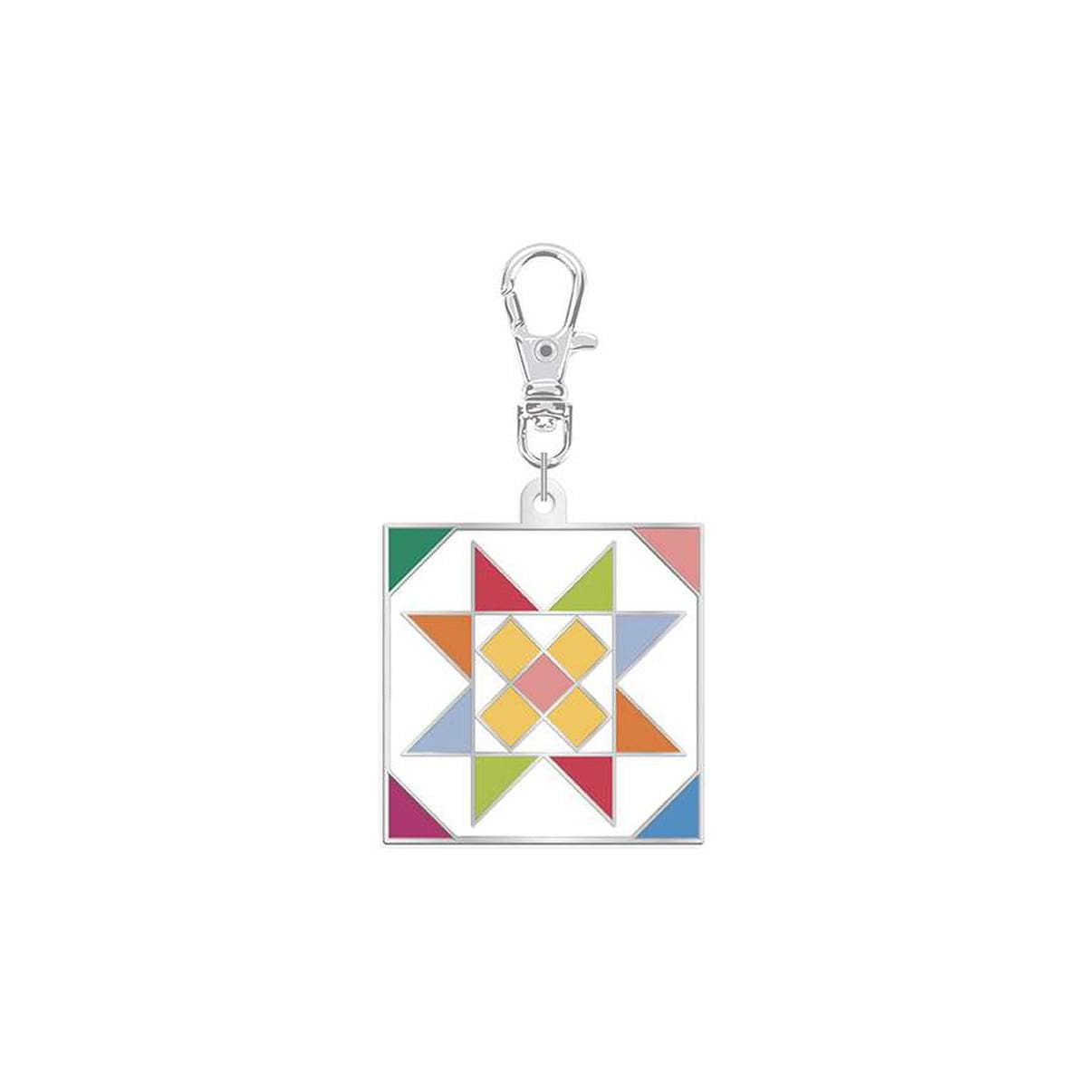 Image of the Riley Blake Designs Star Quilty™ Charm for Riley Blake Designs. Features a star on a charm. 
Cute Little Fabric Shop