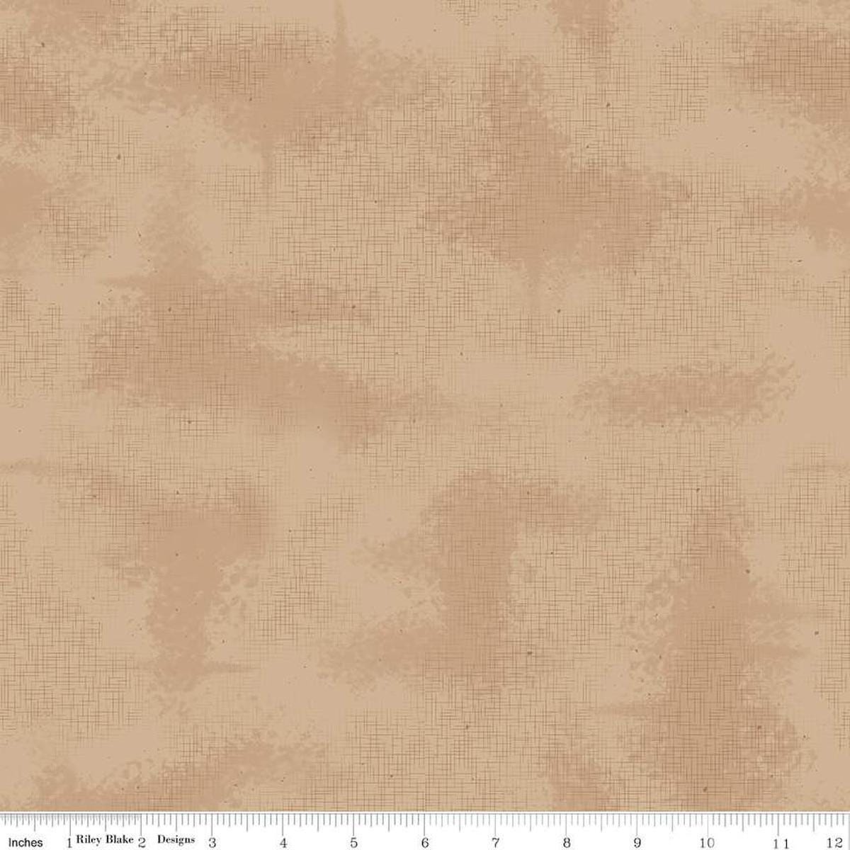 Image of the Wide Back Shabby Allspice by Lori Holt by Riley Blake Designs. Features a shabby pattern on a brown background.
Cute Little Fabric Shop