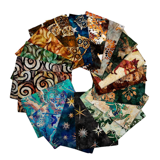 Image of the Wild Wood Fat Quarter Bundle by Morris Creative Group for QT Fabrics. Features wild animals on various fabrics.
Cute Little fabric Shop