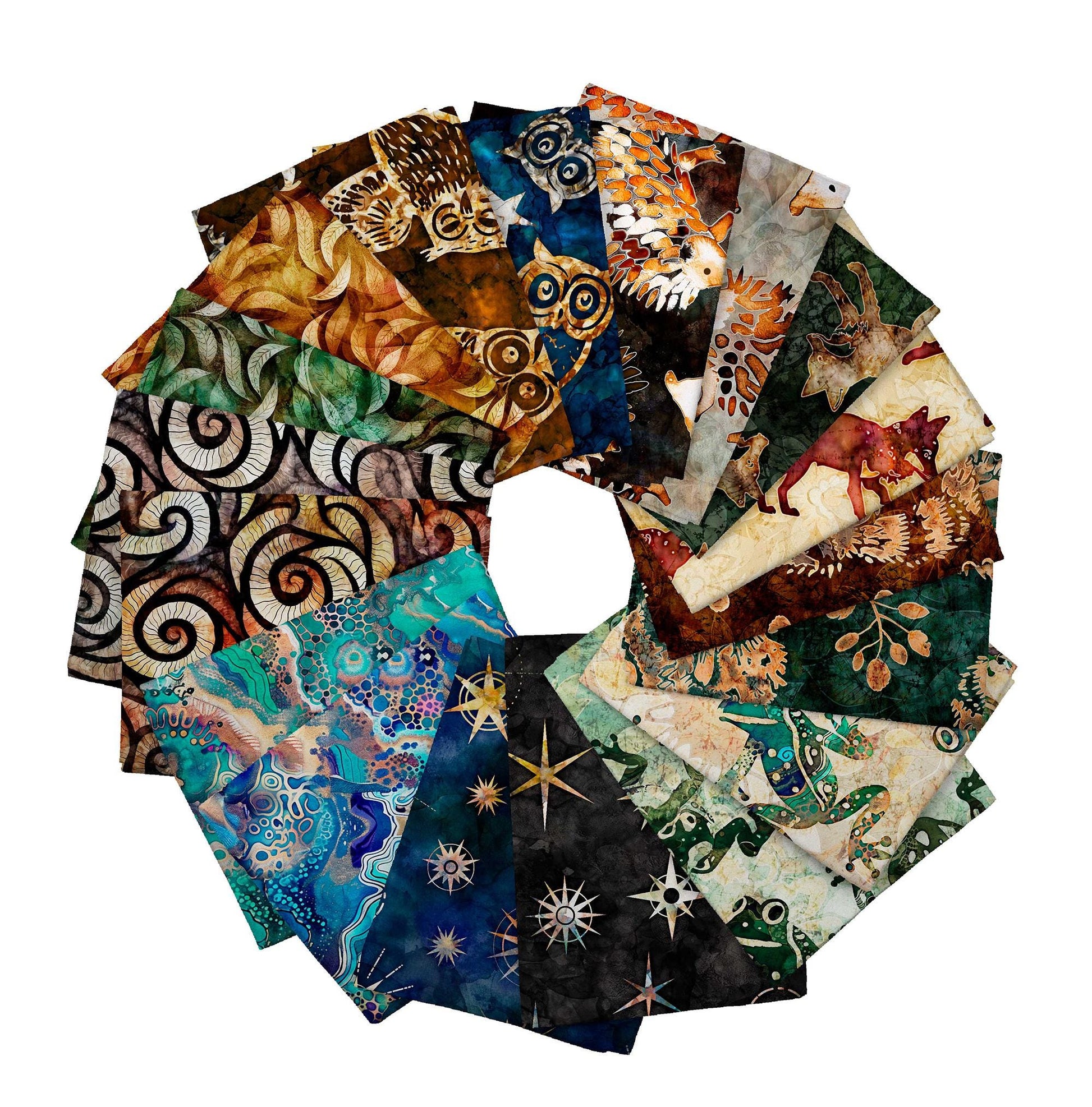 Image of the Wild Wood Fat Quarter Bundle by Morris Creative Group for QT Fabrics. Features wild animals on various fabrics.
Cute Little fabric Shop