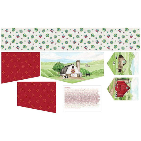 Image of the Mantel Runner of the Month & More Home Decor Panel August by Tara Reed for Riley Blake Designs. Features farm and barn themed fabrics.
Cute Little Fabric Shop