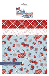 Image of the Stars and Stripes Forever Storyboard by Lori Whitlock for Riley Blake Designs. Features a patriotic themed precut. 
Cute Little Fabric Shop