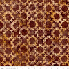 Image of the Expressions Batiks Victorian Garden Gingerbread quilting cotton fabric by Riley Blake Designs. Features abstract patterns. 
Cute Little Fabric Shop