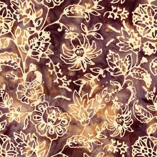 Image of the Expressions Batiks Victorian Garden French Press quilting cotton fabric by Riley Blake Designs. Features abstract patterns. 
Cute Little Fabric Shop