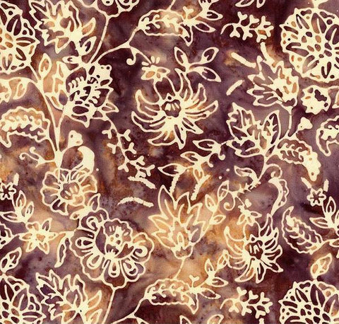 Image of the Expressions Batiks Victorian Garden French Press quilting cotton fabric by Riley Blake Designs. Features abstract patterns. 
Cute Little Fabric Shop