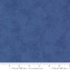 Image of the On Lake Time Solid Deep Water quilting cotton fabric by Deb Strain for Moda Fabrics. Features texture on a blue background. Cute Little Fabric Shop