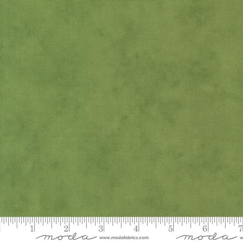 Image of the On Lake Time Solid Evergreen quilting cotton fabric by Deb Strain for Moda Fabrics. Features texture on a green background. Cute Little Fabric Shop