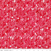 Image of the Expressions Batiks Let Freedom Reign Soft Red quilting cotton fabric by Riley Blake Designs. Features patriotic fabrics. 
Cute Little Fabric Shop