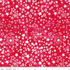 Image of the Wide Back Expressions Batiks Let Freedom Reign Cherry fabric by Riley Blake Designs. Features stars on a red background. 
Cute Little Fabric Shop