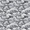 Image of the Ocean Blues Ocean Waves Charcoal quilting cotton fabric by Morris Creative Group for Riley Blake Designs. Features waves on a gray background. Cute Little Fabric Shop