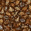 Image of the Wild Woods Owls Brown quilting cotton fabric by Morris Creative Group for QT Fabrics. Features owls on a brown background. Cute Little Fabric Shop