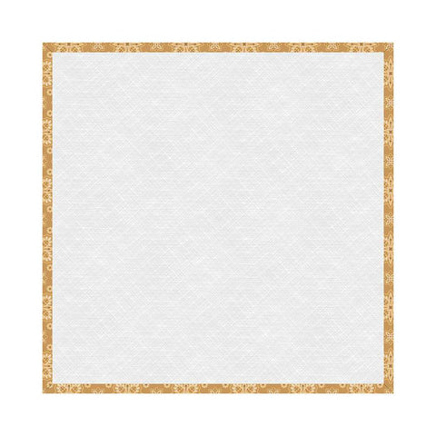 Image of a Riley Blake 18 inch Design Board Americana Cider. Features a tan colored border. 
Cute Little Fabric Shop