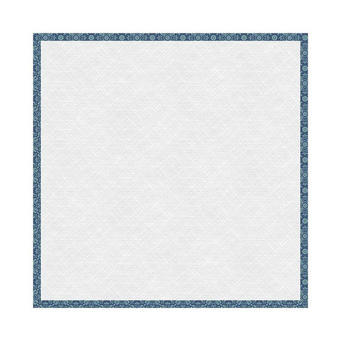 Image of a Riley Blake 18 inch Design Board Americana Dark Denim. Features a blue colored border. 
Cute Little Fabric Shop