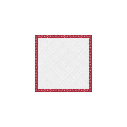 Image of the Lori Holt 10 inch Design Board Americana Riley Red by Riley Blake Designs. Features a red floral fabric on the edges of a design board. 
Cute Little Fabric Shop