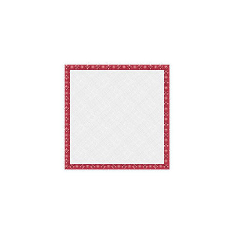 Image of the Lori Holt 10 inch Design Board Americana Riley Red by Riley Blake Designs. Features a red floral fabric on the edges of a design board. 
Cute Little Fabric Shop