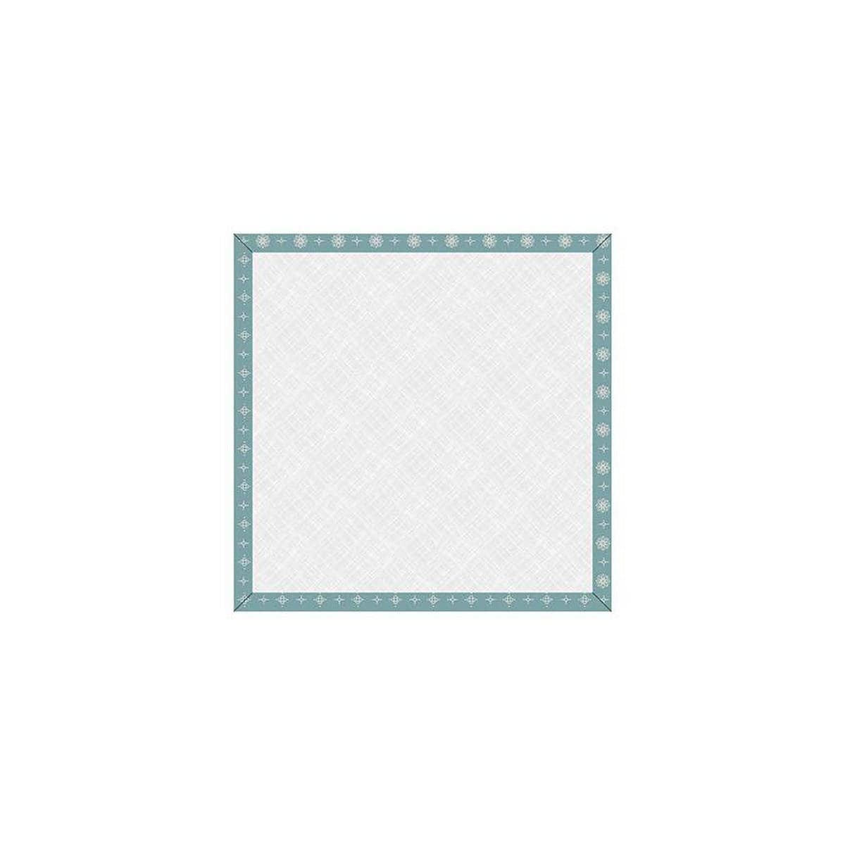 Image of the Lori Holt 10 inch Design Board Americana Raindrop by Riley Blake Designs. Features a blue floral fabric on the edges of a design board. 
Cute Little Fabric Shop