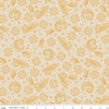 3-Yard cut- SALE Cheddar at Twilight Scarf WIDEBACK WB15167 Cream - Riley Blake Design - 108" - Quilting Cotton Fabric
